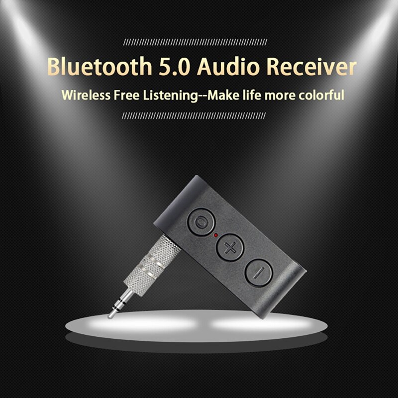 Kabelloser bluetooth-empfänger für das auto mit  mp3 abspielgeräten und  tf3.5 mm aux 5.0 bluetooth-adaptern für autolautsprecher, kopfhörer und freisprecheinrichtung
