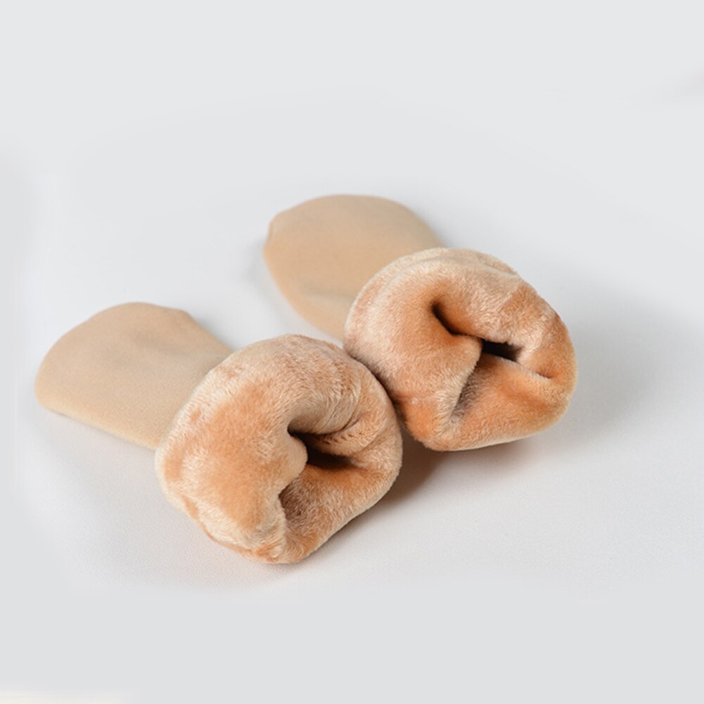 Calcetines de terciopelo para mujer, calcetín grueso de Cachemira para nieve, térmico, para mantener el suelo, calcetines para dormir, cálido, Otoño e Invierno