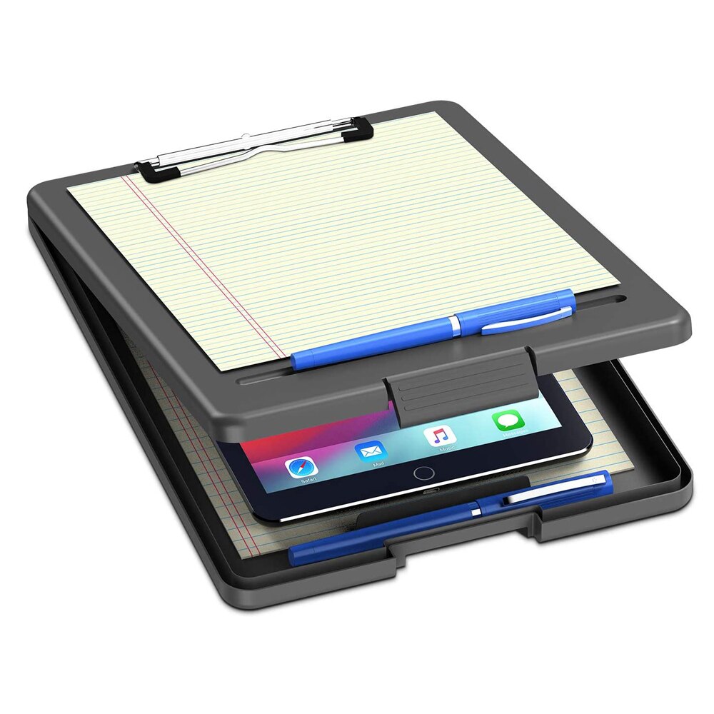 A4 Clipboard Filing Storage Case Multifunctional Campus File Office Workplace Family Office Desktop Organizing Supplies