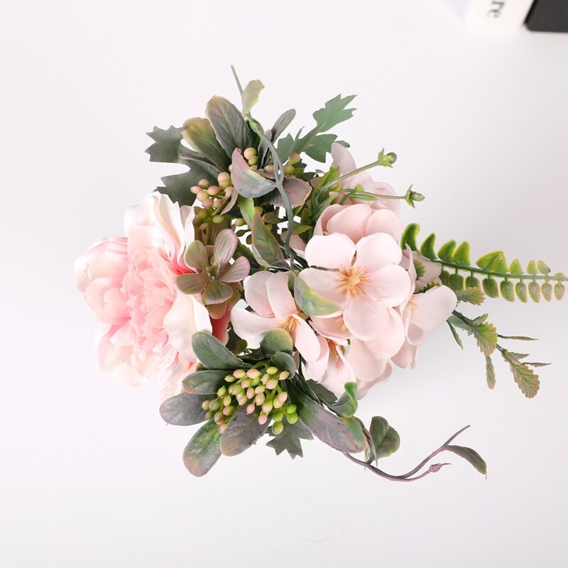 1 pieces Flower head diameter 9.5cm Artificial bouquet Home decoration accessories Wedding Year Candy box Flower arrangement: 2