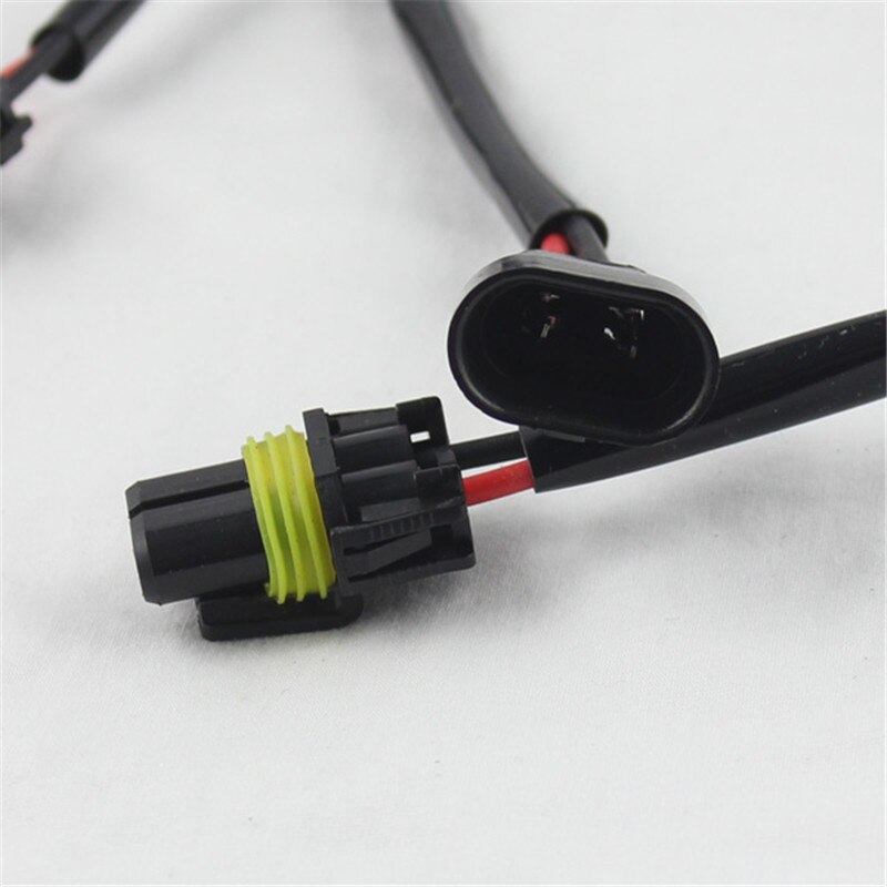 Adaptador de enchufe de arnés de conversión H8 H11, cable conector de lámpara antiniebla de faro HID H7 9006 h8 h11, cable de potencia de balasto, 9006