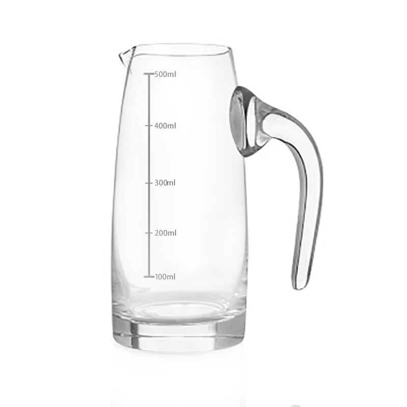 Hushållssprit distributör rött vin alkoholiserare glas trumpet hälla flaska med skala delar flaska