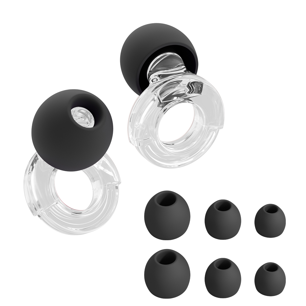 Loop Quiet Ear Plugs for Noise Reduction for Sleeping Silicone Ear Plugs for Swimming Motorbike Noise Filtering Ear Plugs: Brown