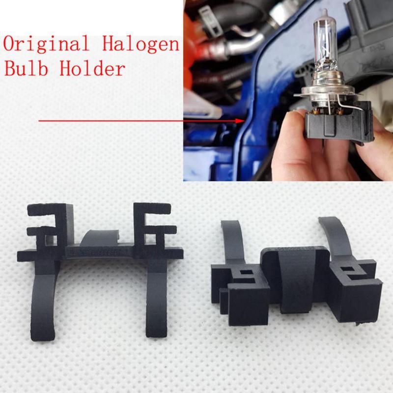 2Stck Auto H7 LED Scheinwerfer Birne Halfter Basis Adapter Für Ford Fokus Abblendlicht Scheinwerfer Halterung Für Land Rover Entdeckung Fiat 500