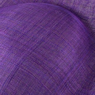 Sinamay – couvre-chef de mariée multicolore de , accessoire capillaire pour mariage et Cocktail, MYQ006: Violet