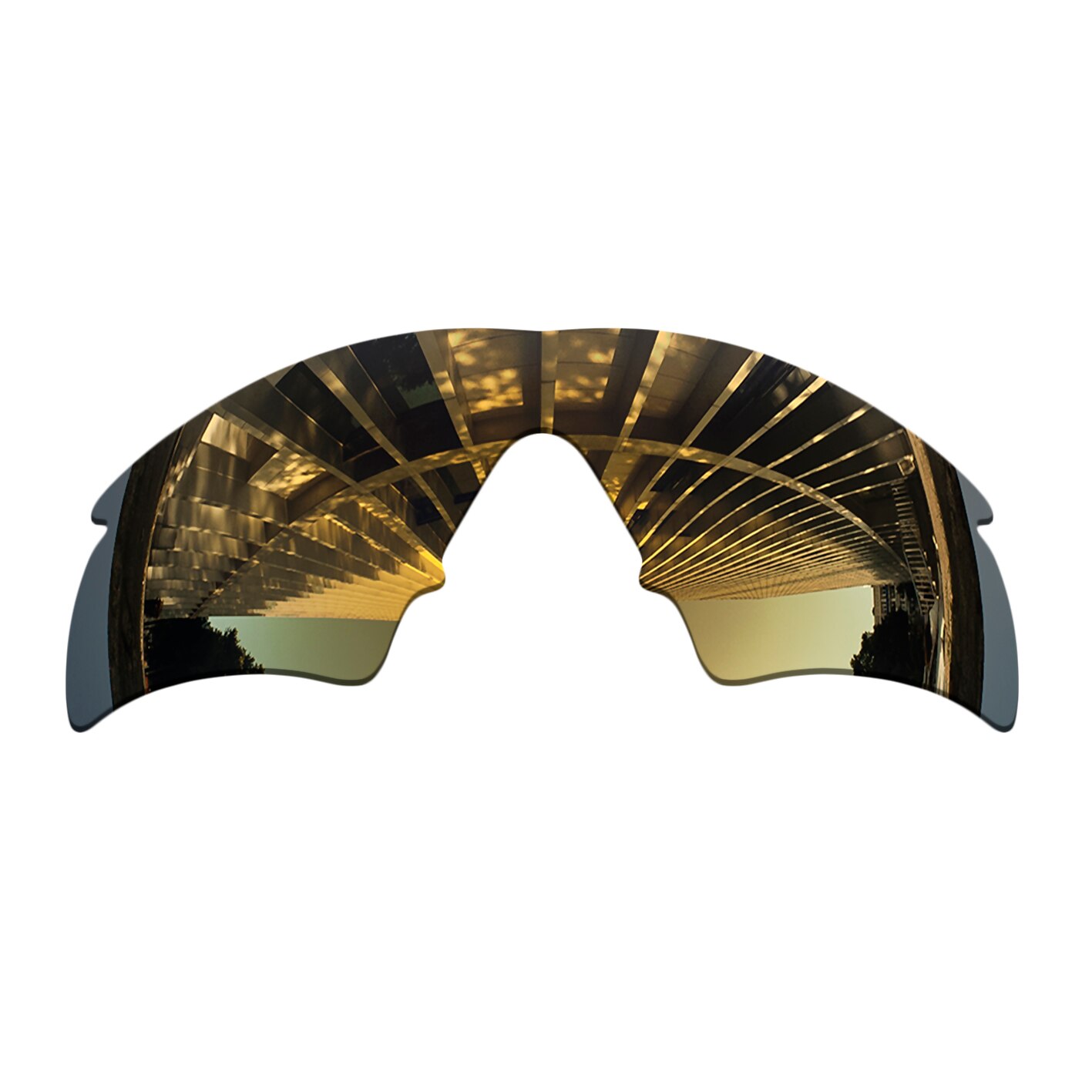 Gepolariseerde Vervanging Lense Voor-Oakley M Frame Hybrid Zonnebril Frame True Kleur Mirrored Coating-Opties: Copper