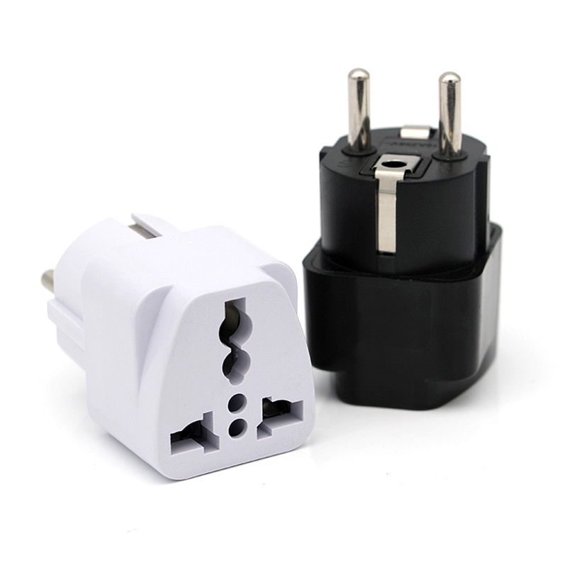 European standard conversion plug Adapter American Universal UK US AU To EU Travel Power Adapters Converter Electrical Charger