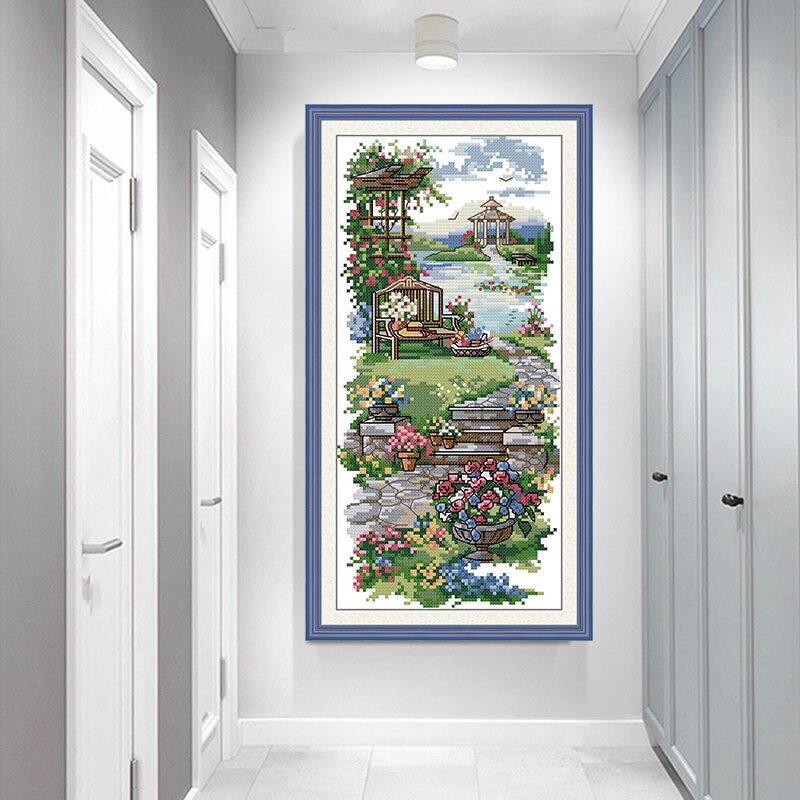 Gestempeld Borduurpakketten Kruissteek Kit 11ct14ct Geteld Borduurpakketten Gedrukt Borduurpakketten Borduurwerk Kit Schilderijen