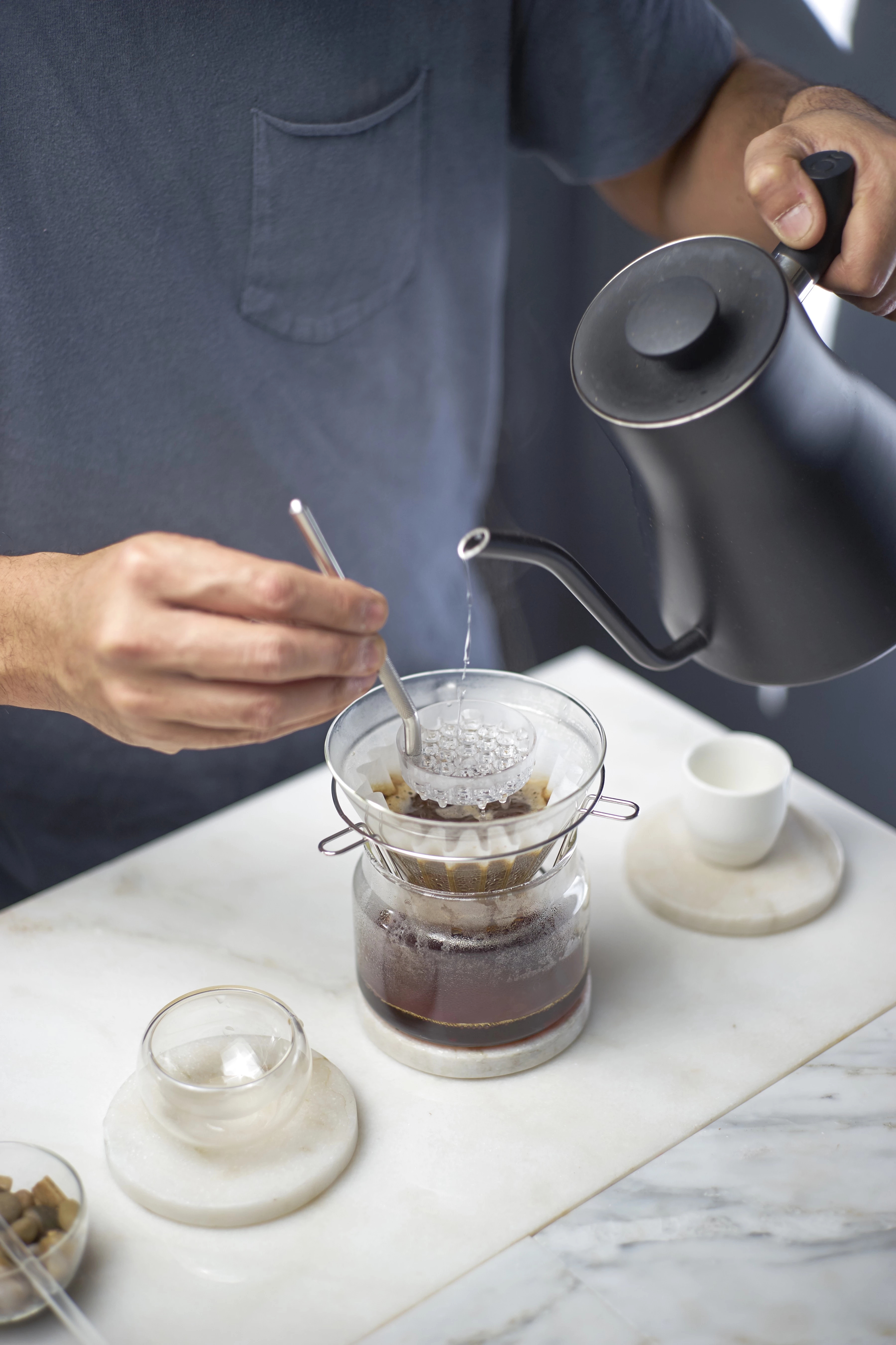 MELODRIP STAINLESS innovative coffee tools Brewing Tool for Cleaner Sweeter provides unparalleled clarity pour over Coffee