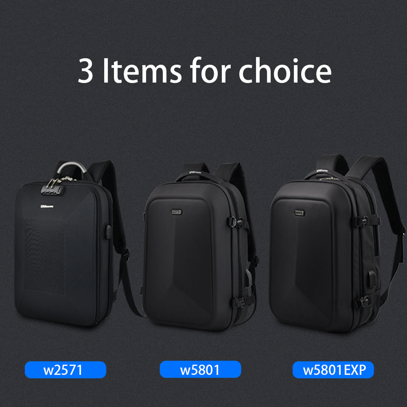 2022 WIERSOON Laptop Backpack Anti-theft Waterproof School Backpacks USB Charging Men Business Travel Bag Backpack