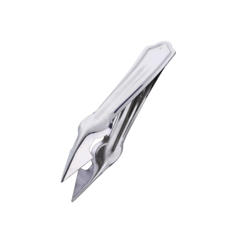 Pelador de piña de acero inoxidable para cocina, rebanador con núcleo de pelar Piña, pinzas de cocina prácticas para fruta: Silver