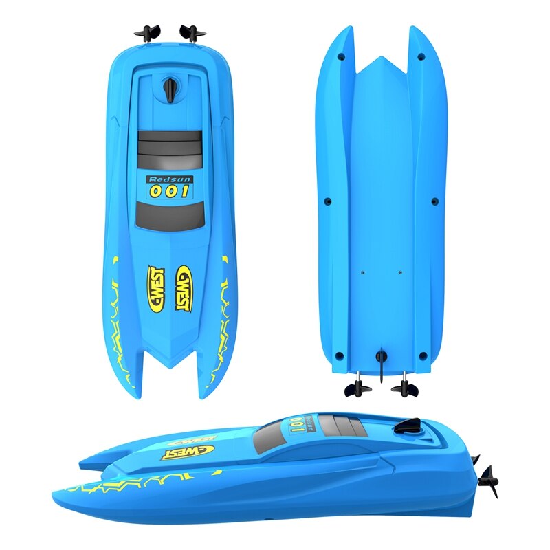 2,4G RC Boat H126 Mini Boat Water Sensing 10 km/h 20 minutos tiempo de acción control remoto Speedboat barco barcos juguetes para niños