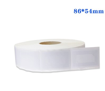 10pcs NFC 1K F08 IC Card Sticker 13.56MHz ISO14443A S50 NFC Sticker Universal Lable RFID Tag: 86x54MM