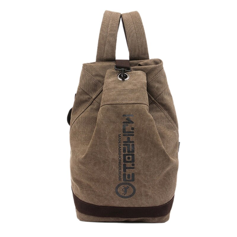 Unisex rugzak hoge capaciteit tas canvas basketbal sport reisrugzak caping fietstas outdoor tassen: 03