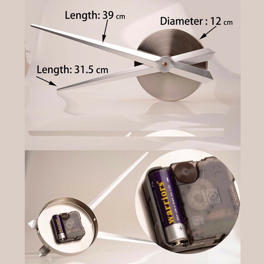 Dog Pet Frameless Giant Wall Clock With Mirror Effect Sausage Dog Large Clock Wall Watch DIY Mirror Effect Dachshund Wall Art