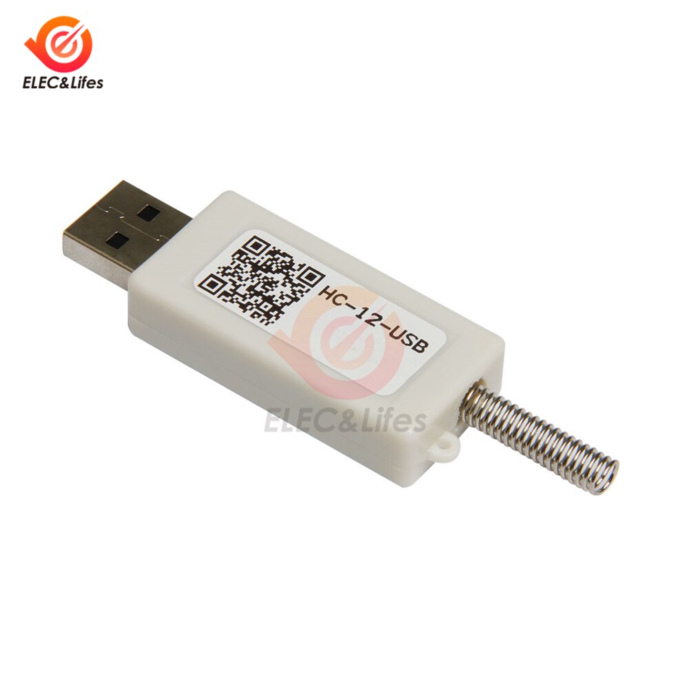 HC-12-USB 433Mhz Serial Wireless Module HC-12 USB 2.0 Line Computer Terminal Ultra Long Distance 1000 Meters SI4463