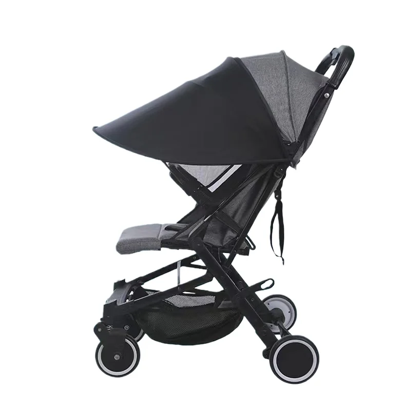 Parasole per passeggino Nero Tenda universale Visiera parasole Copertura per baldacchino Ombrello antivento per bambini Copertura per protezione solare Accessori per passeggino: YELLOW