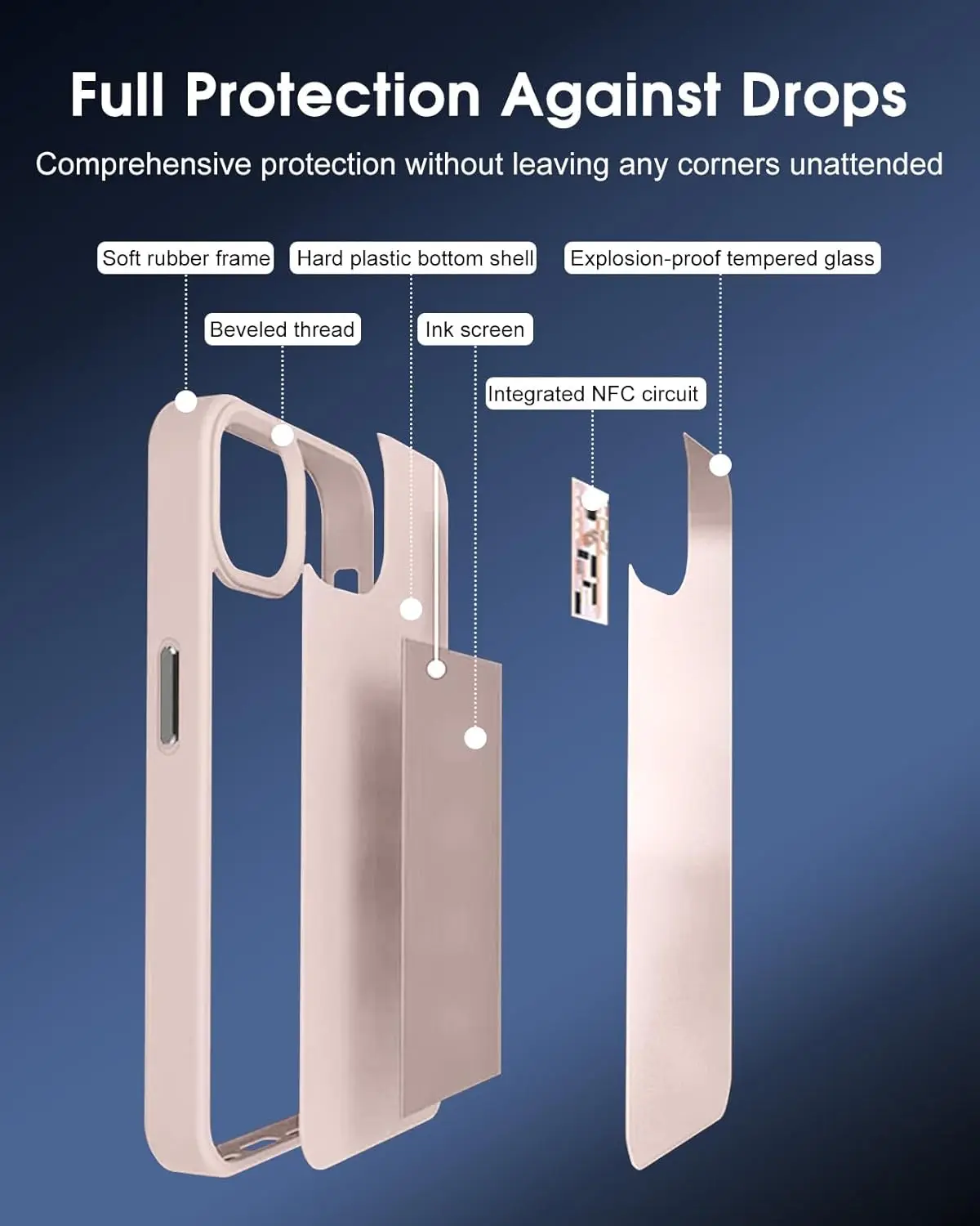 Funda de teléfono con función NFC de nueva tecnología para Iphone 15 14 13 Pro Max, Fundas DIY con pantalla de tinta electrónica, funda de teléfono con dibujos animados para chica, Fundas sin batería