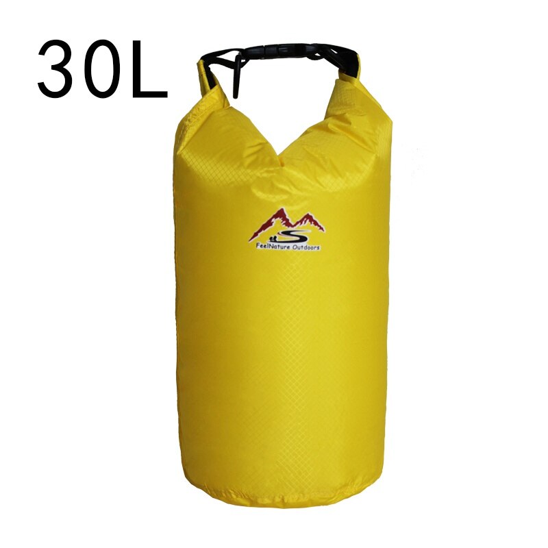 Bolsa impermeable para natación al aire libre de 5L/10L/20L/30L, bolsa seca de almacenamiento para Rafting y Camping con gancho de correa ajustable
