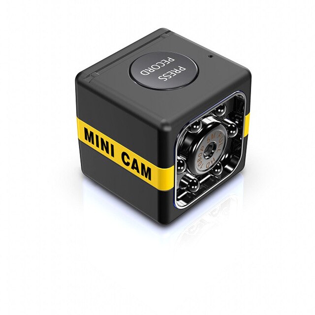 Full HD 1080P Mini Camera DVR Micro Camera Motion Detection Night Vision Car Recorder Camcorder Portable Outdoor Sports Cam: Black Camera