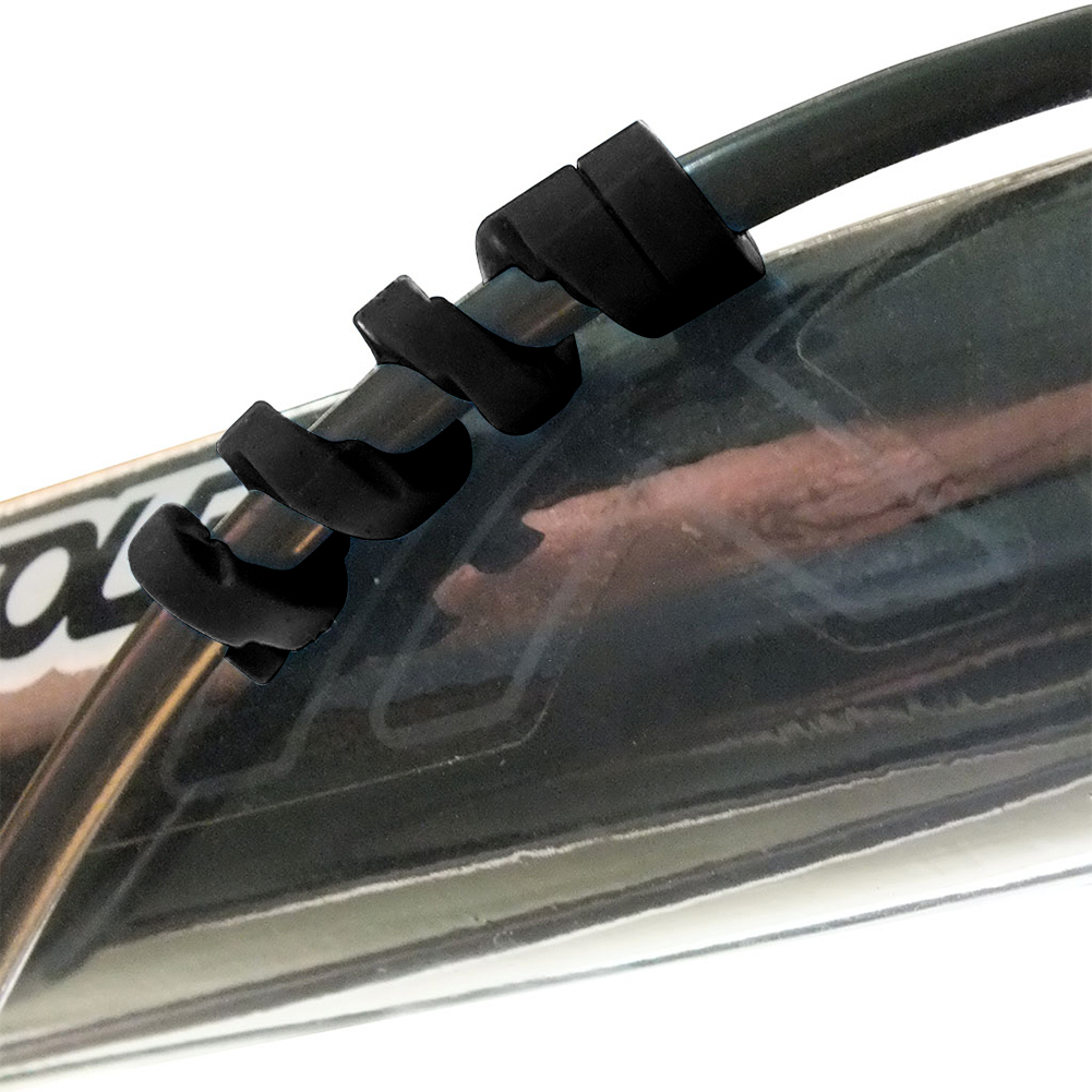 5Pcs Bicycle Brake Cable Protectors Anti-friction Housing Rubber Protector Bicycle Frame Cycling Wrap Guard Tube Bike Accessorie