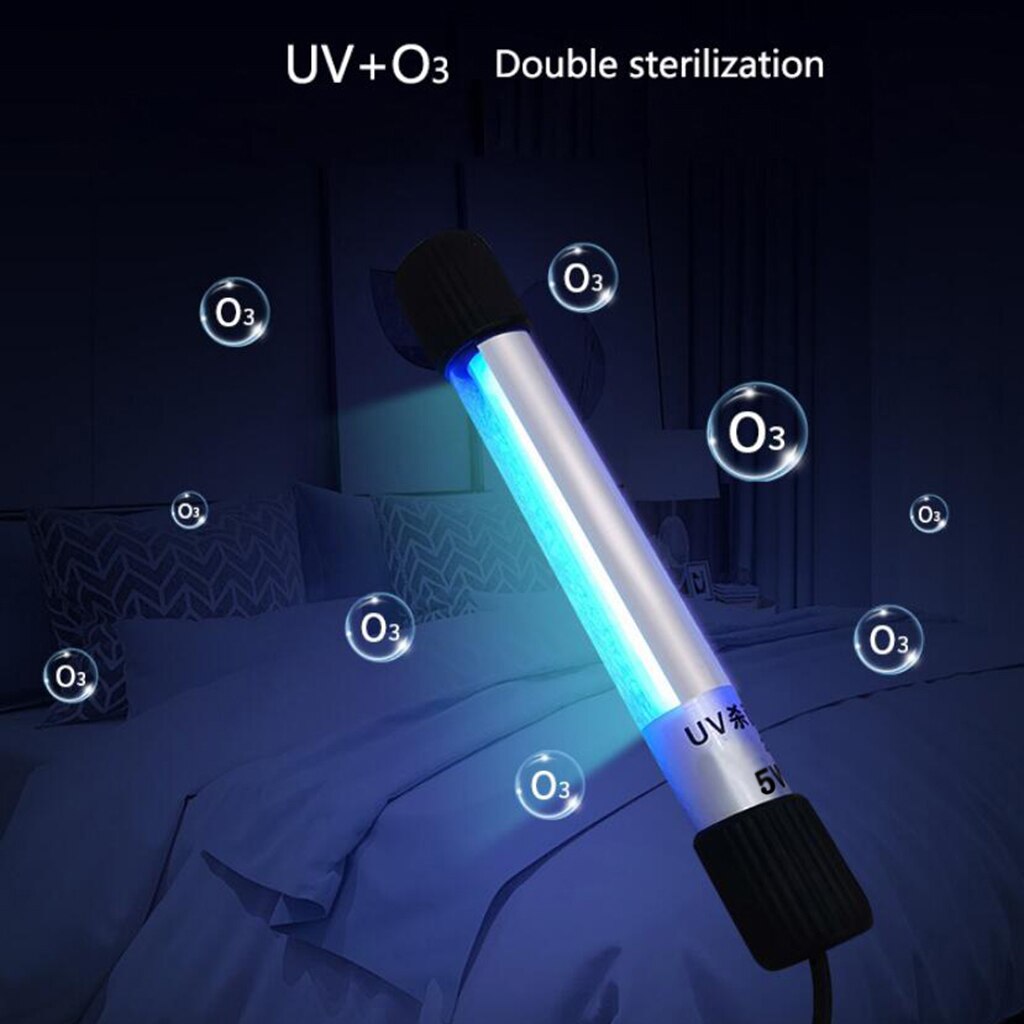 5w uvc ultrafiolett uv masker sterilisator lys bakteriedrepende sterilisering cfl ozon lampe pære for desinfisering bakteriedrep virus