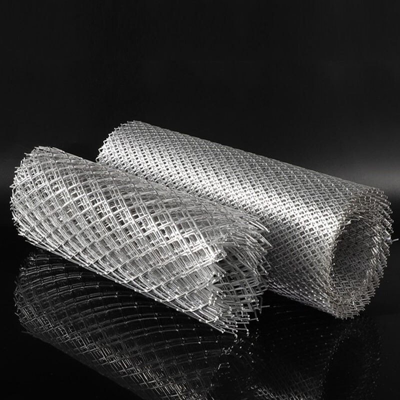40Inch Breed 1 Meter Roll Zachte Rvs SUS304 3X6Mm Diamant Gat Strekmetaal Vel screen Speaker Filter Netto
