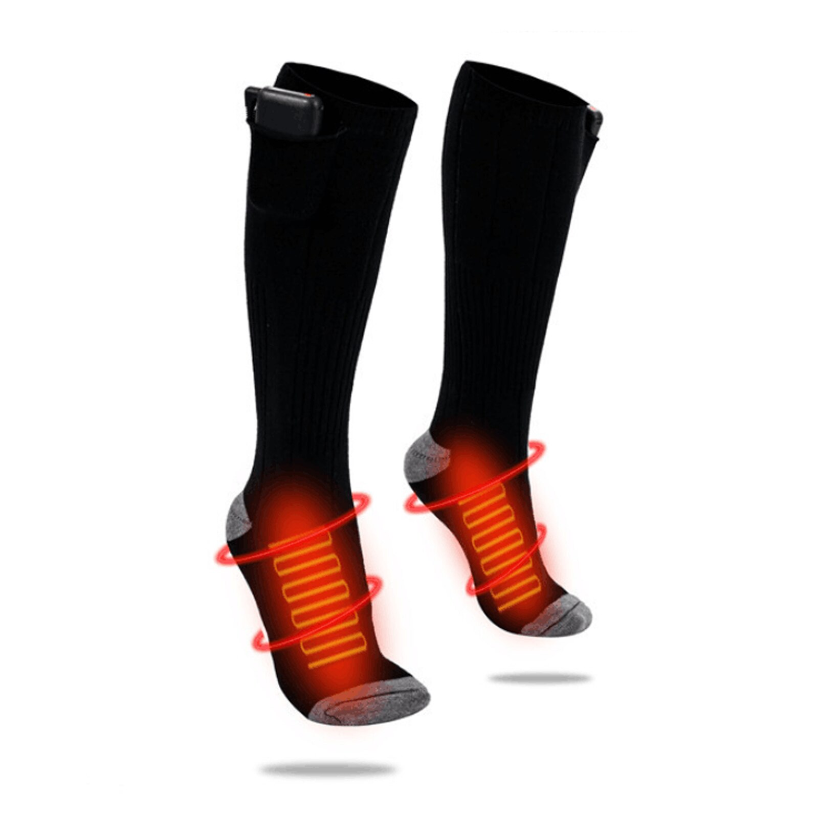 Electric Heating Socks Men Women Adjustable Temperature Lithium Battery 3.7V Elastic Wire Electric Heating Socks
