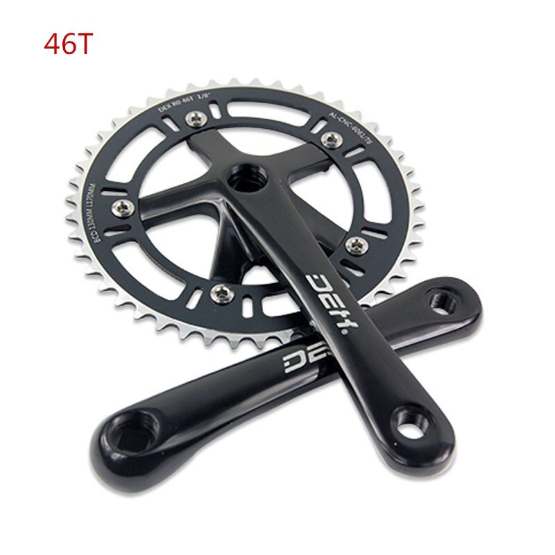 46t/48t/52t*170mm ultralichte aluminium crank racefiets retro kettingblad fiets crankstel & crank holle kettingwiel czy 005