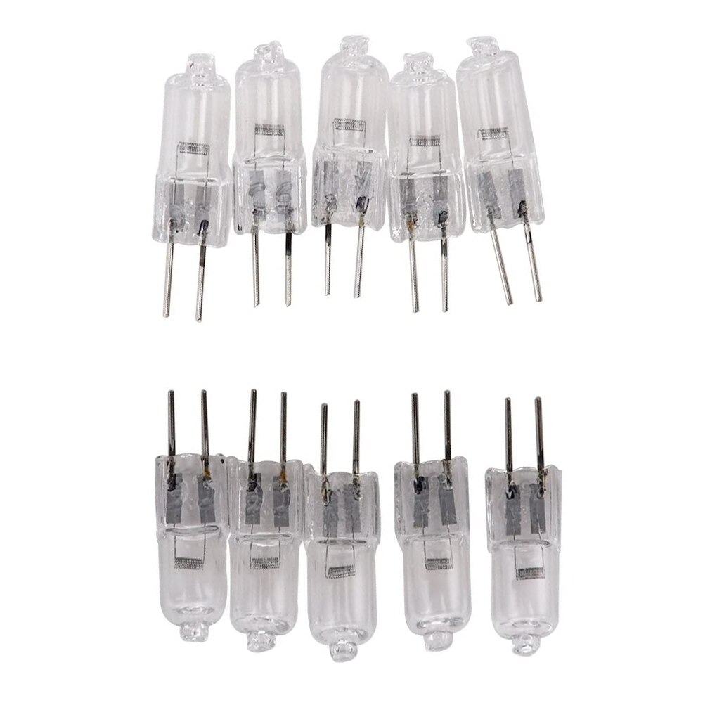 10 stücke 12V 35W G4 glühbirnen eingesetzt perlen kristall lampe Halogen Lampen innen beleuchtung lampen Globus viel JC LED: Default Title