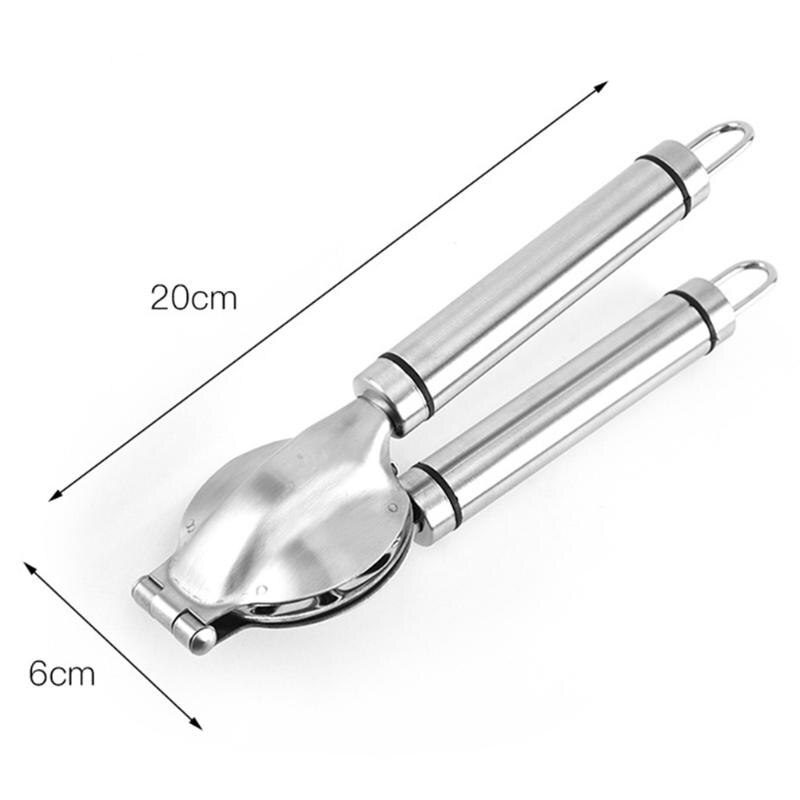 304 Stainless Steel Manual Chestnut Opener Peeler Metal Nutcracker Sheller 2 in 1 Chestnut Nut Clip Cutter Gadgets Kitchen Tools: 20x6cm