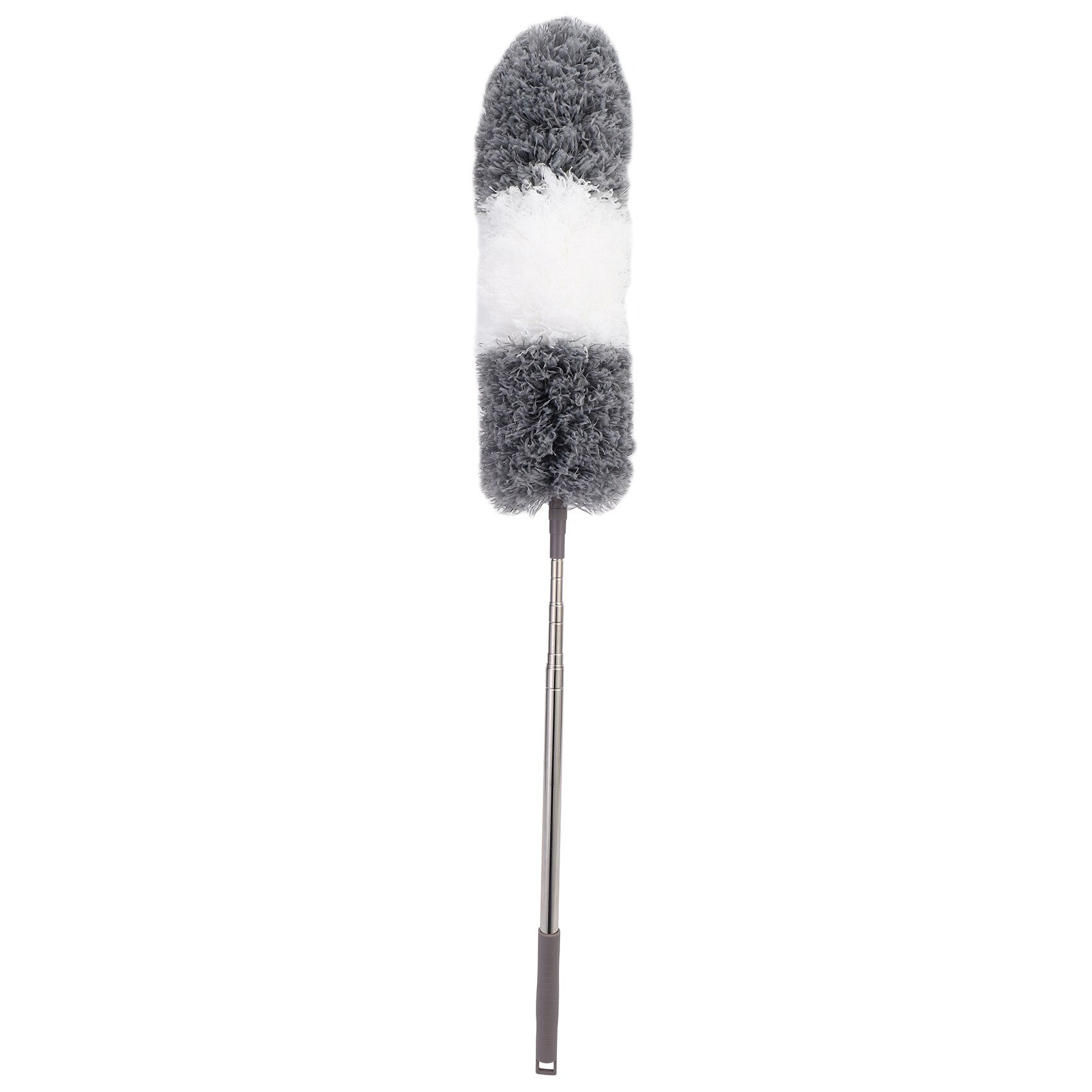 Microfiber Duster with Extra Long 100 Inch Extension Pole and Bendable Head Washable Cleaning Tool Duster for Cleaning Ceilin