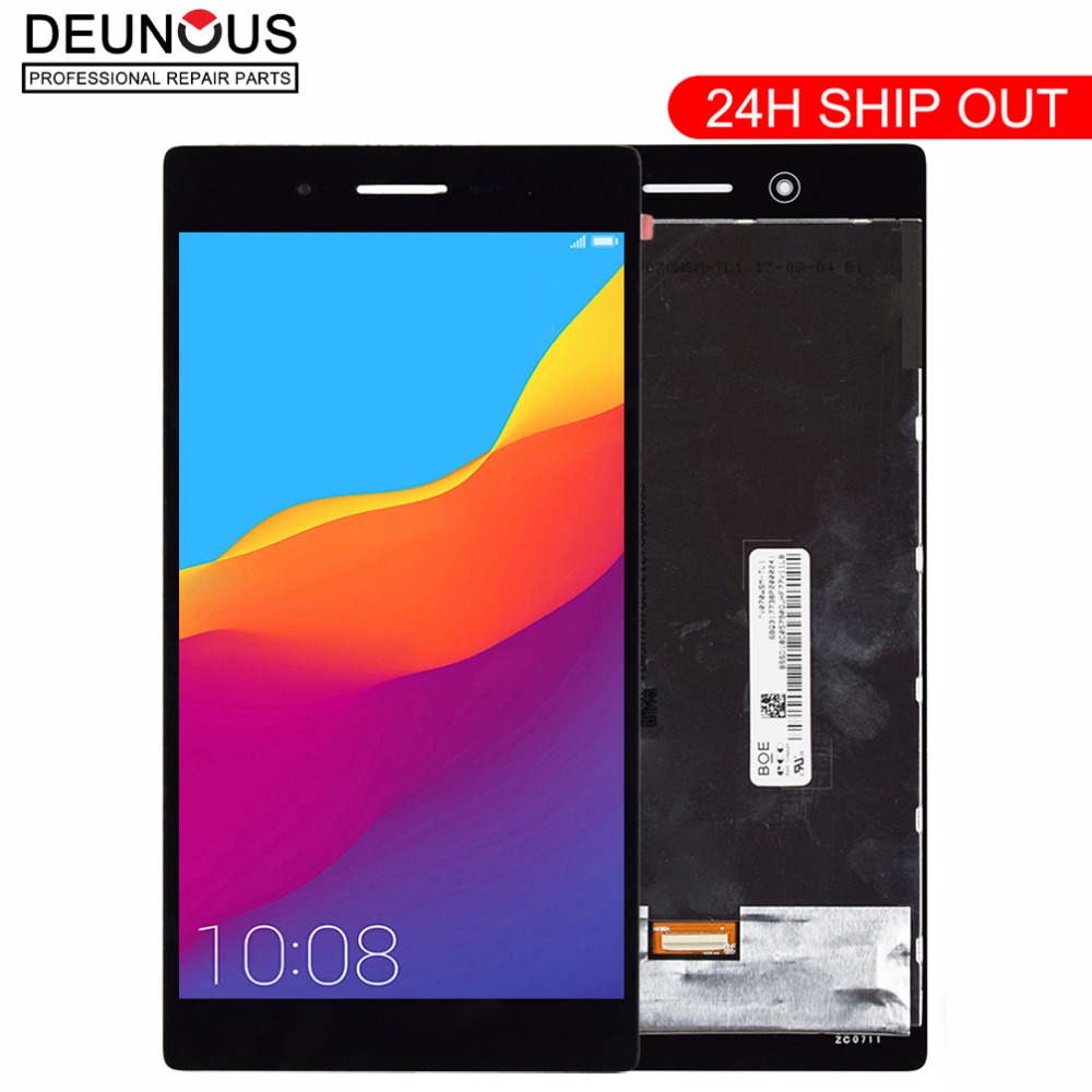 For Lenovo Tab3 3 7 730 TB3-730 TB3-730X TB3-730F TB3-730M lcd display with Touch Screen glass digitizer full assembly