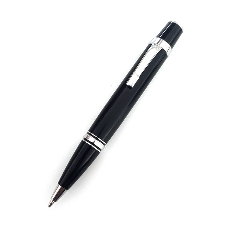 Luxury Mini Full Metal Short Ballpoint Pen Give 2 Refills 0.7mm Balck and Blue Ink Heavy Portable Notebook Roller Pens