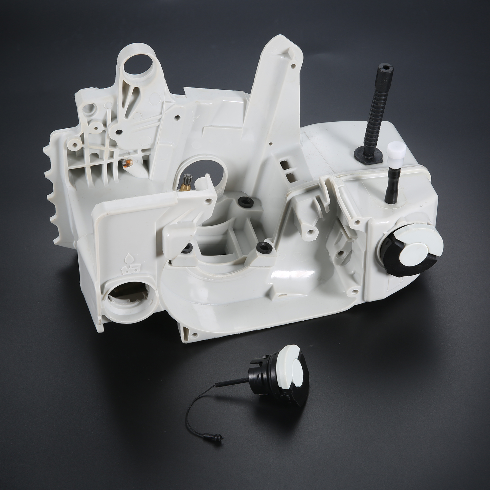 Carcasa del motor del cárter del tanque de Gas y combustible de aceite, compatible con Stihl 023, 025, Ms 230, Ms 250, MS230, MS250, piezas de motosierra de gasolina, herramientas de jardín