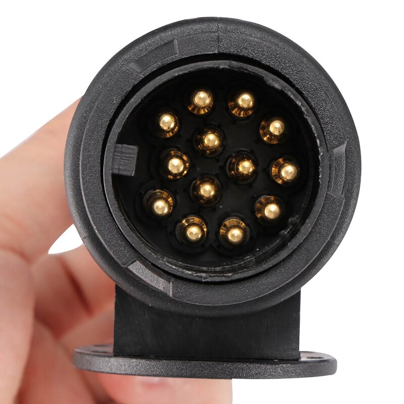 13 Pin Plug En 13 Pin Socket Trailer Plug Met Spring Kabel 300Cm Uitbreiding Bedrading Caravan Connectors Auto Accessoires