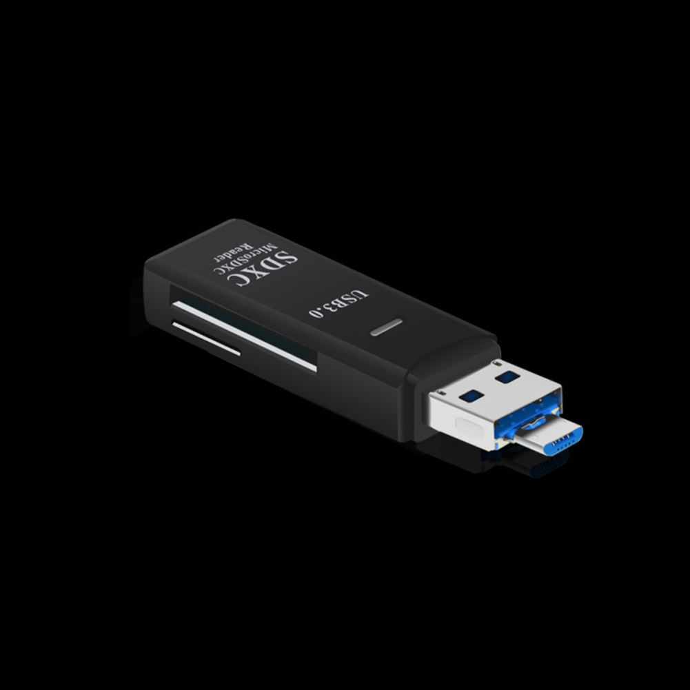 Adaptador de lector de tarjetas de memoria SD USB 3,0, alta velocidad, duradero, para Micro SD SDXC TF EM88