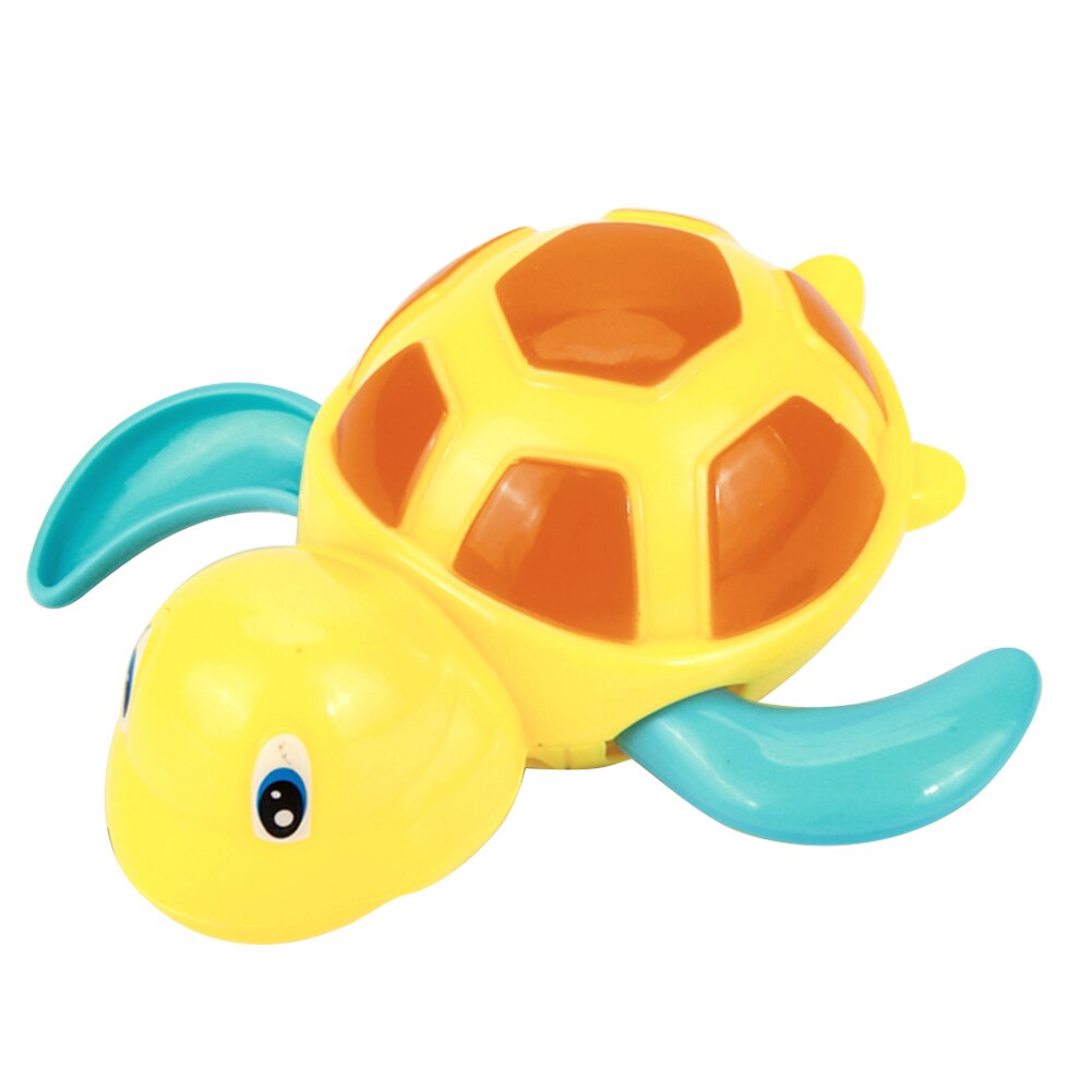 Bath Toys Baby Water Chain Clockwork Cute Cartoon Animal Tortoise Infant Swim Penguin Fish Wound-Up Kids Beach Water Bath Toy: J