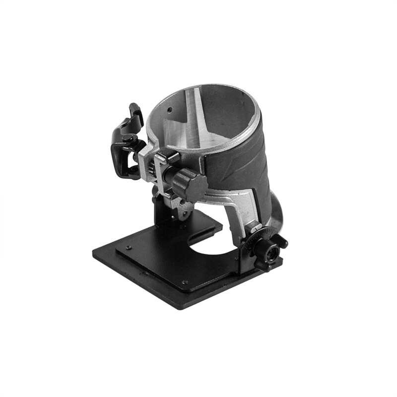 Adjustable Balance Trimmer Base Shield Wood Work Shank Trim Router Edge Molding Metal Woodworking Slotting Machine Base
