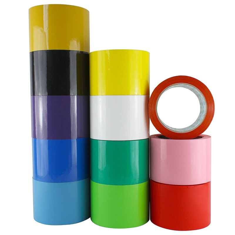 7.2cm x 70m BOPP Adhesive Tape Colorful Packaging Tapes Plastic Sealing Packer Tape Packaging Parcel Tapes Office Supplies