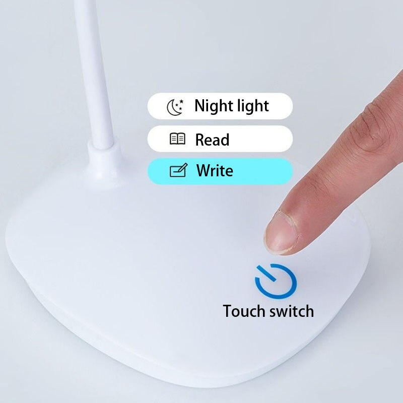 LED lamp rechargable USB small lamp for bedroom table lamp reading lamp night light lamp