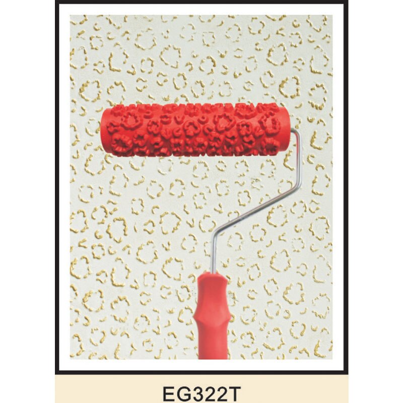 Various Embossed Patterns Of Paint Roller With Plastic Handle: K