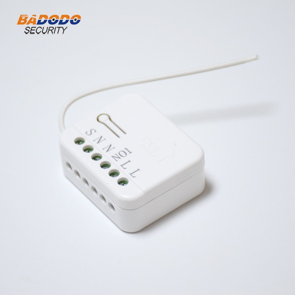 Interruptor de relé único z-wave plus TZ79 3000W carga con función de medidor de potencia soporte EU 868,42 MHz US 908,42 MHz AU 921,42 MHz