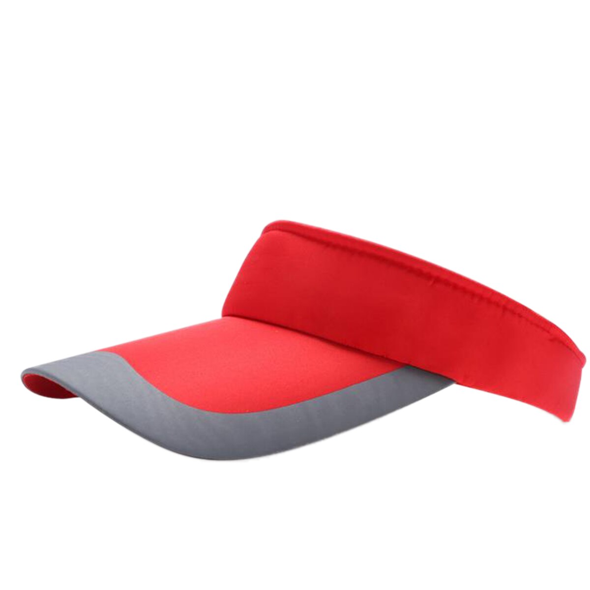 Kvinnor damer sport solskydd golf tennis baseball keps utomhus sommar strand toppad hatt: Röd