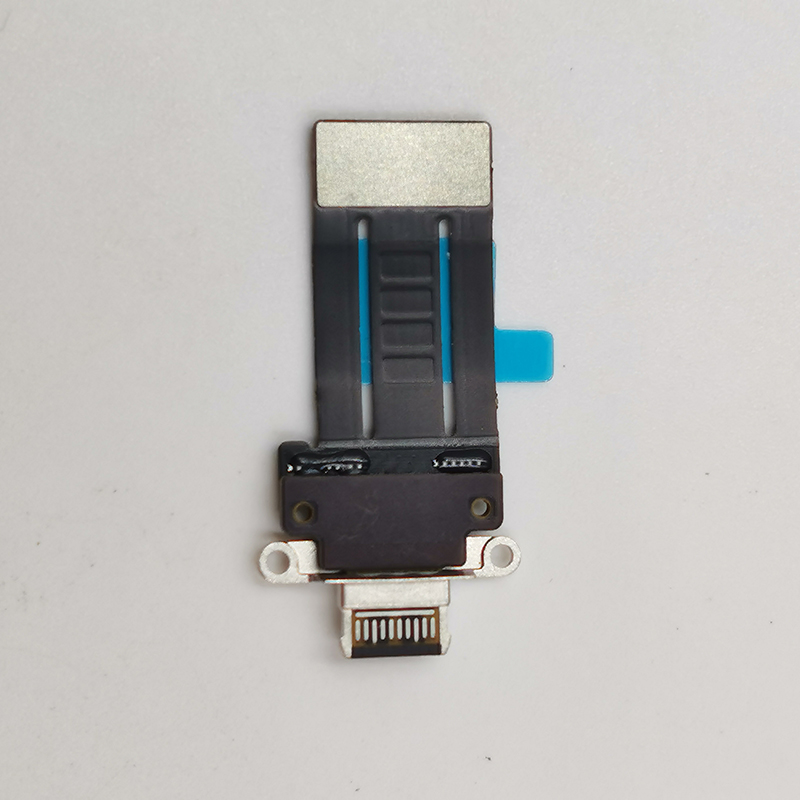 Usb Oplader Dock Connector Voor Ipad Pro 12.9 6th 2022 A2436 A2437 A2764 A2766/11 4th A2759 A2435 A2761 Oplaadpoort Flex Kabel: Zilver
