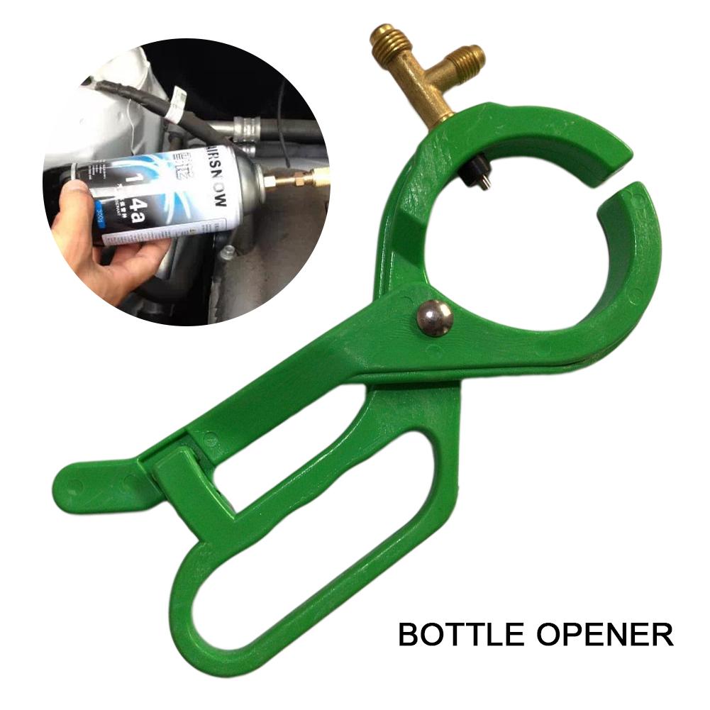 R134A Car Air Conditioning Refrigerant Refrigeration Bottle Opener Open Valve CT006 Side Mount Can Tap Valve Bottle Opener