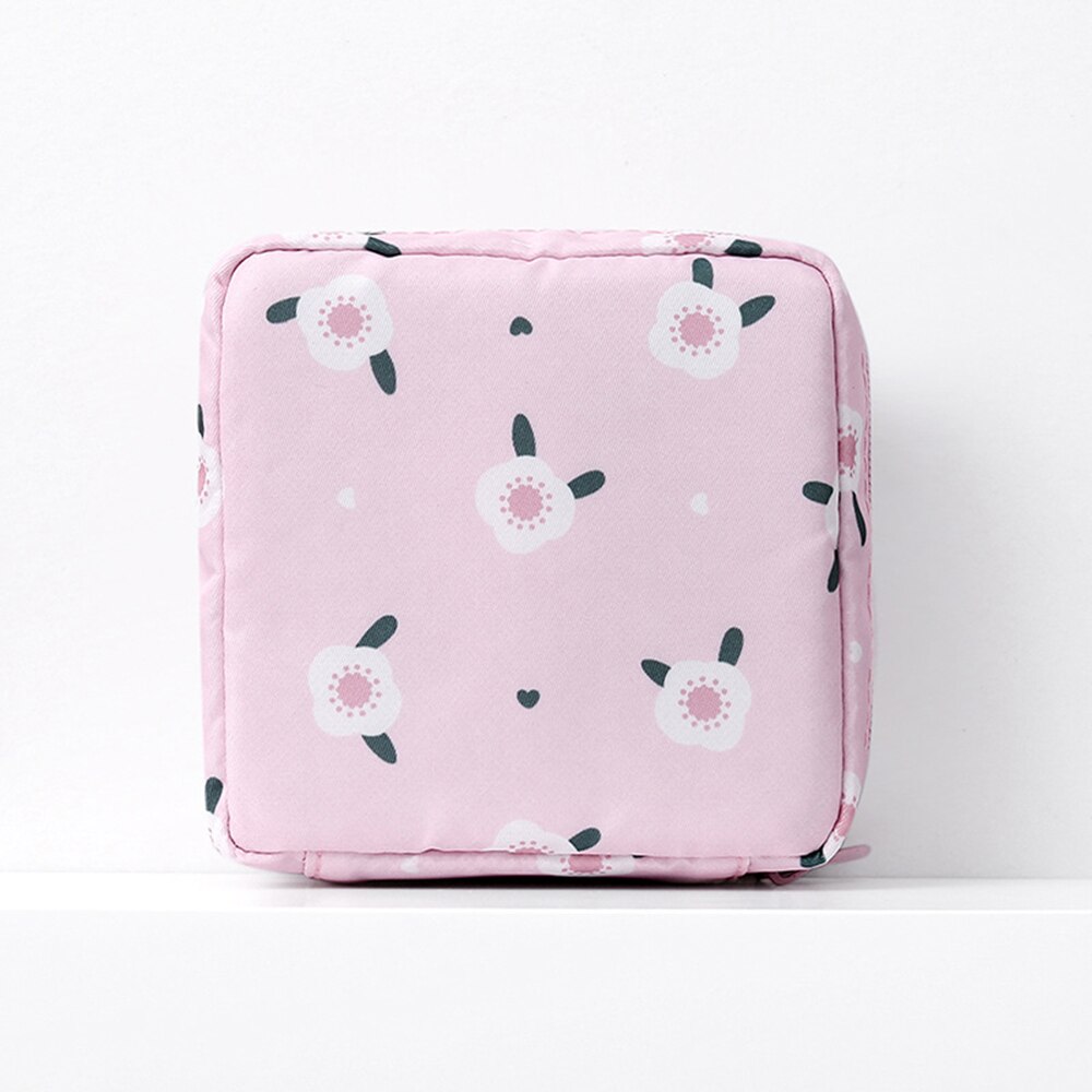 Opbergtas Organizer Hoofdtelefoon Case Sanitaire Credit Kaarthouder Meisje Maandverband Zak Servet Handdoek Portemonnee Cosmetica: 7