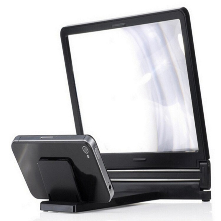 3D Screen Amplifier Mobile Phone Screen Video Magnifier Enlarge 2-3 Times High Definition Amplifier Foldable Smartphone Stand