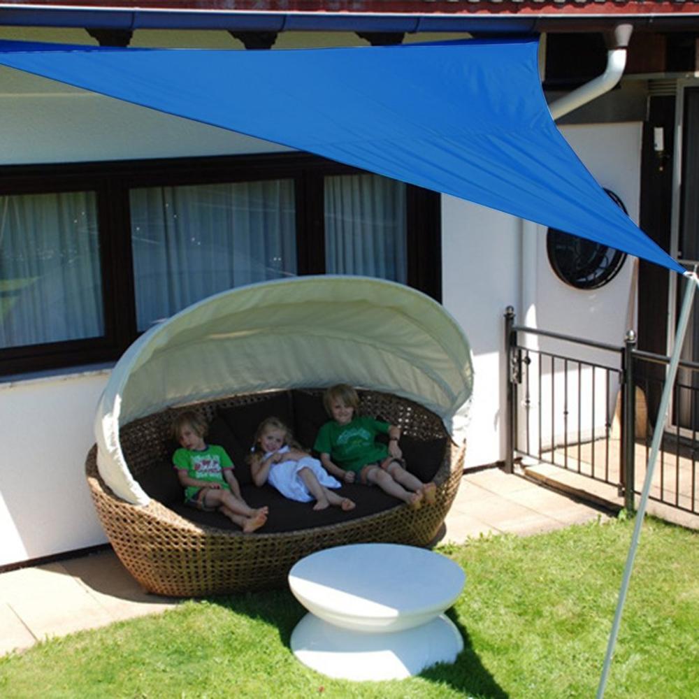 Triangle Canopy Waterproof Awning Sunshade Outdoor Garden Beach Camping Patio Pool Shelter Toldos Para Exterior тент от солнца