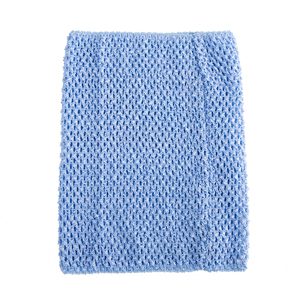 Tutu en Crochet pour adulte, 16 pouces, 14x16 pouces, pour filles et femmes: Lt Blue Tutu Top
